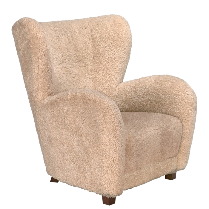 Noir Furniture - Pola Chair in Camel - LEA-C0674-1D - GreatFurnitureDeal