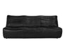 Noir Furniture - McClain 3 Seater Sofa in Onyx Black - LEA-S0591-3A - GreatFurnitureDeal