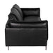 Noir Furniture - Ray Sofa in Black - LEA-S0594-3D - GreatFurnitureDeal