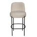 Noir Furniture - Darwin Counter Chair in Grey Powder - LEA-ST001-S - GreatFurnitureDeal
