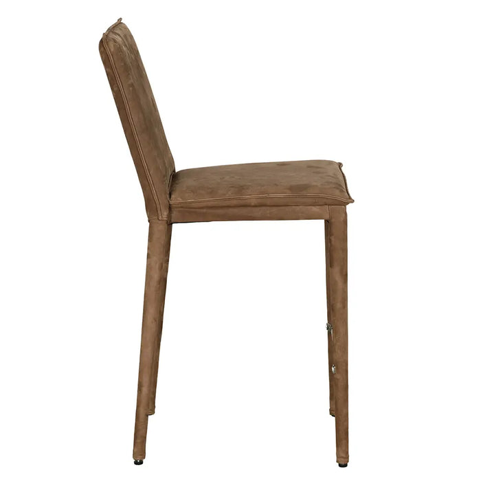 Noir Furniture - Newton Counter Chair in Orris Brown - LEA-ST004BR-S - GreatFurnitureDeal