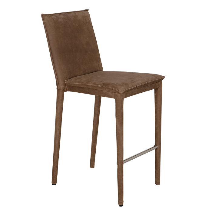 Noir Furniture - Newton Counter Chair in Orris Brown - LEA-ST004BR-S - GreatFurnitureDeal
