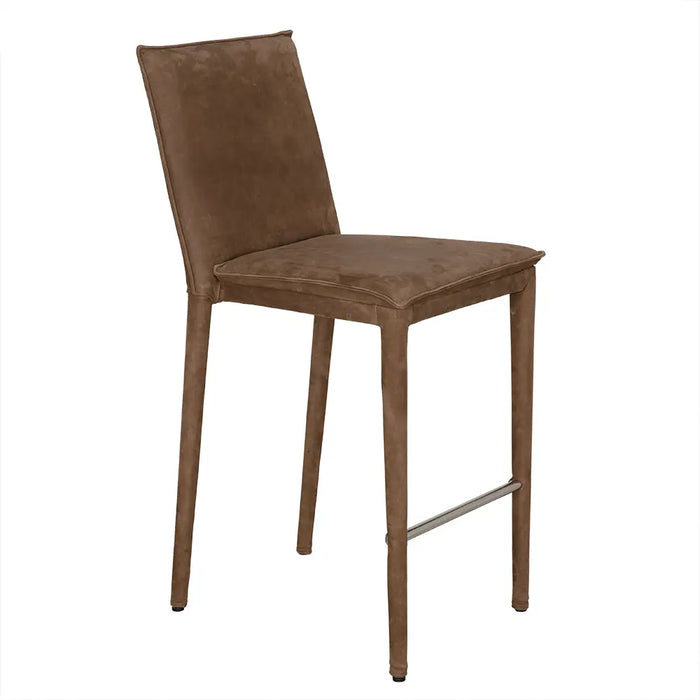 Noir Furniture - Newton Counter Chair in Orris Brown - LEA-ST004BR-S - GreatFurnitureDeal