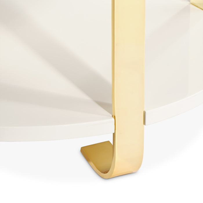 AICO Furniture - Ariana End Table Gold - LFR-ARNA202-806