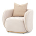 AICO Furniture - Ariana Chair Beige Gold - LFR-ARNA835-BGE-806 - GreatFurnitureDeal