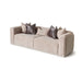 AICO Furniture - Canberra"Sofa Mink Light Ash - LFR-CNBA816-MNK-120 - GreatFurnitureDeal