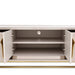 AICO Furniture - Carmela Media Cabinet in Shimmer Ivory - LFR-CRMA081-141 - GreatFurnitureDeal