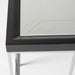 AICO Furniture - Carmela End Table in Glossy Charcoal Sand - LFR-CRMA201-830 - GreatFurnitureDeal