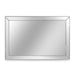 AICO Furniture - Carmela Mirror Glossy in Charcoal Sand - LFR-CRMA260-830 - GreatFurnitureDeal