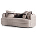 AICO Furniture - Carmela Sofa in Zinc Silver - LFR-CRMA815-ZNC-808 - GreatFurnitureDeal