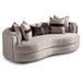 AICO Furniture - Carmela Sofa in Zinc Silver - LFR-CRMA815-ZNC-808 - GreatFurnitureDeal