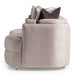 AICO Furniture - Carmela Sofa in Zinc Silver - LFR-CRMA815-ZNC-808 - GreatFurnitureDeal
