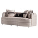 AICO Furniture - Carmela Sofa in Zinc Silver - LFR-CRMA815-ZNC-808 - GreatFurnitureDeal