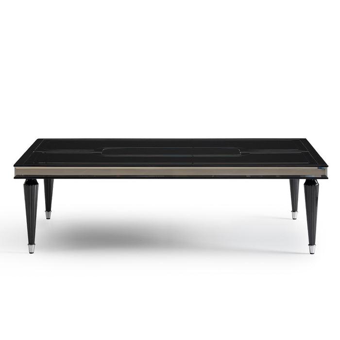 AICO Furniture - La Francaise Cocktail Table Black Ice - LFR-FRSE201-805 - GreatFurnitureDeal