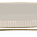 AICO Furniture - Lisbon Cocktail Table in Silken Matte Cream - LFR-LSBN201-140 - GreatFurnitureDeal