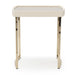 AICO Furniture - Lisbon 3 Piece Occasional Table Set in Silken Matte Cream - LFR-LSBN201-LSBN202-140 - GreatFurnitureDeal