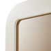 AICO Furniture - Lisbon Wall Mirror in Silken Matte Cream - LFR-LSBN260-140 - GreatFurnitureDeal