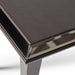 AICO Furniture - Lousanne Side Table in Glossy Mocha Sand - LFR-LUSN202-414 - GreatFurnitureDeal