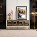 AICO Furniture - Madison Console Table in Glistening Gold - LFR-MDSN223-827 - GreatFurnitureDeal