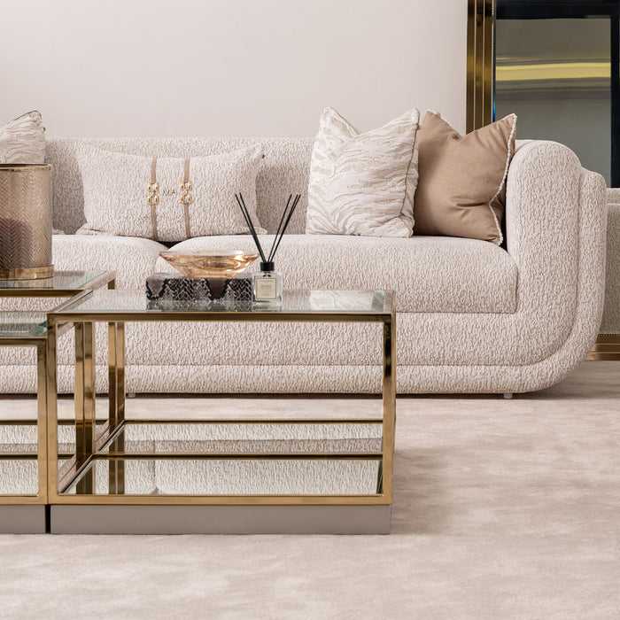 AICO Furniture - Savannah Breeze Tall Cocktail Table - LFR-SBRZ201-806 - GreatFurnitureDeal