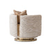 AICO Furniture - Savannah Breeze Swivel Chair Cashmere Bright Gold - LFR-SBRZ839-CSM-806 - GreatFurnitureDeal