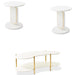 AICO Furniture - Sassani 3 Piece Occasional Tables in Pearl White/Gold - LFR-SSNI201-222-128 - GreatFurnitureDeal