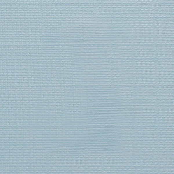 Worlds Away - Paulina Curved Front Two Door Three Drawer Buffet In Textured Light Blue Linen With Satin Brass Ring Hardware - PAULINA LB