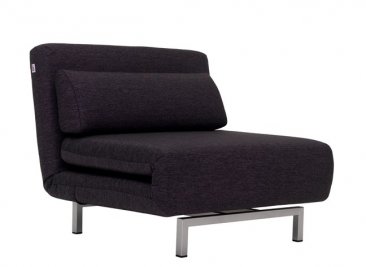 J&M Furniture - LK06-1 Sofa Bed in Black - 188602-BLACK