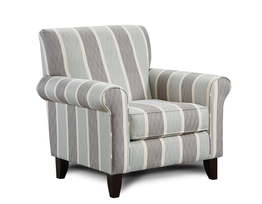 Southern Home Furnishings - Grande Mist Sofa Set in Grey/Multi - 1144 1142 502 Grande Mist - GreatFurnitureDeal