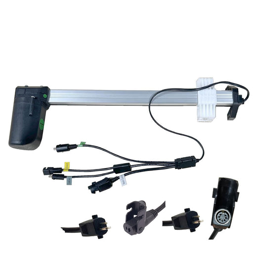 Ashley / Franklin Furniture - Power Reclining Chair with Headrest, Lumbar & Recline Replacement Base Motor - LMD12517W-3B - GreatFurnitureDeal