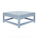 Worlds Away - Locklin Two Hidden Drawer Coffee Table With Matte Light Blue Lacquer - LOCKLIN LB - GreatFurnitureDeal