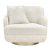 AICO Furniture - Aurora Swivel Chair Linen in Moonlight - LRU-AURA839-LIN-135 - GreatFurnitureDeal