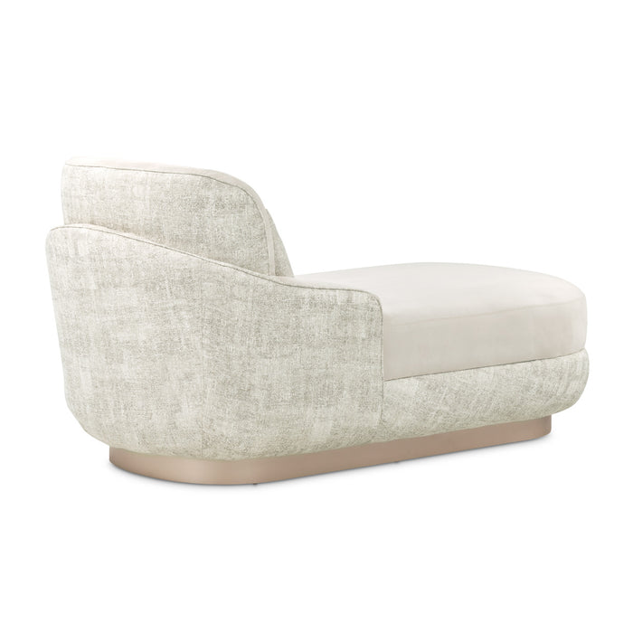 AICO Furniture - Aurora Chaise Quarry in Moonlight - LRU-AURA845-QRY-135 - GreatFurnitureDeal