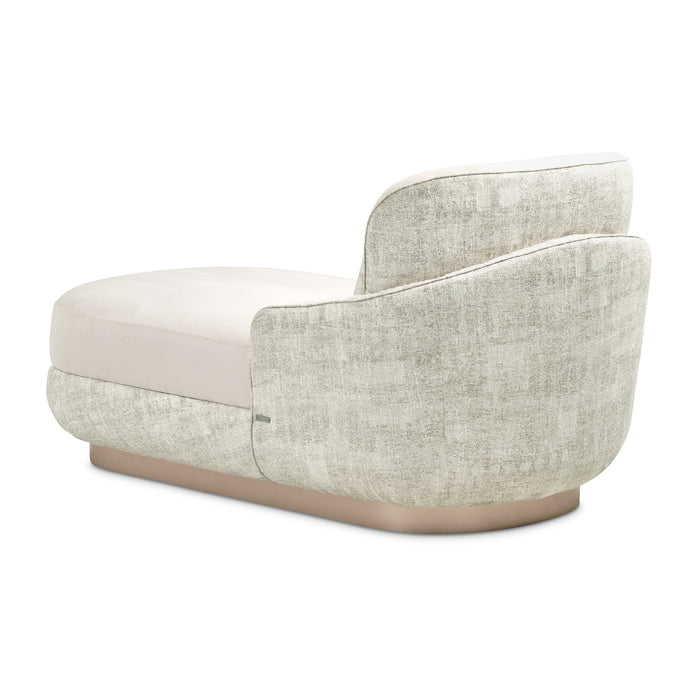 AICO Furniture - Aurora Chaise Quarry in Moonlight - LRU-AURA845-QRY-135 - GreatFurnitureDeal