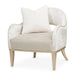 AICO Furniture - Yvette"Accent Chair Porcini"Medium in Champagne - LRU-YVTE834-PCI-136 - GreatFurnitureDeal