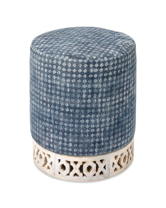 Jamie Young Company - Solana Upholstered Ottoman - LS20SOLAMNWW - GreatFurnitureDeal