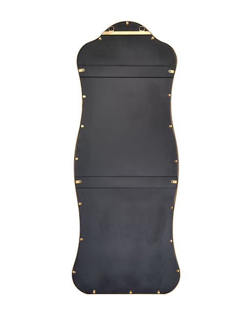 Jamie Young Company - Aurora Floor Mirror in Antique Brass - LS6AURORFMAB - GreatFurnitureDeal