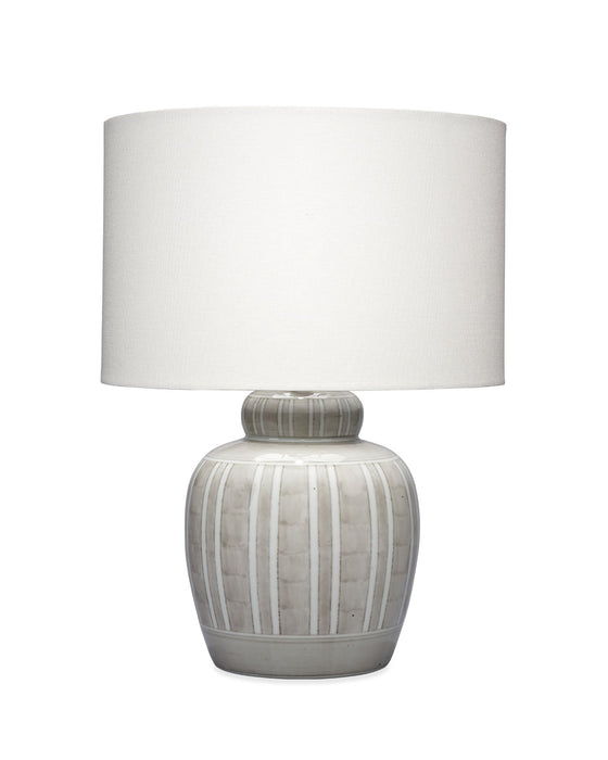 Jamie Young Company - Arthur Table Lamp in Light Grey - LS9ARTHURGR - GreatFurnitureDeal