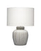 Jamie Young Company - Arthur Table Lamp in Light Grey - LS9ARTHURGR - GreatFurnitureDeal