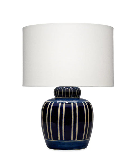 Jamie Young Company - Arthur Table Lamp in Navy Blue - LS9ARTHURNV - GreatFurnitureDeal