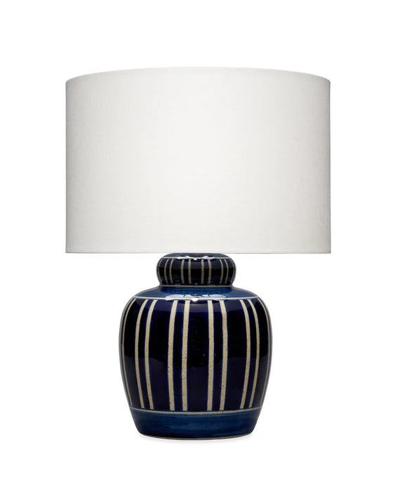 Jamie Young Company - Arthur Table Lamp in Navy Blue - LS9ARTHURNV - GreatFurnitureDeal