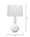 Jamie Young Company - Droplet Table Lamp - LS9DROPLETWH - GreatFurnitureDeal