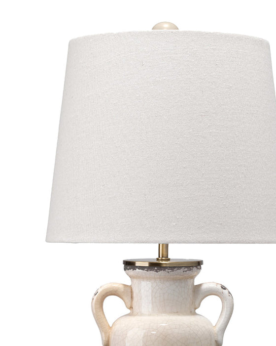 Jamie Young Company - Piper Ceramic Table Lamp - LS9PIPERCRM