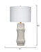 Jamie Young Company - Rail Table Lamp in White - LS9RAILWHITE - GreatFurnitureDeal