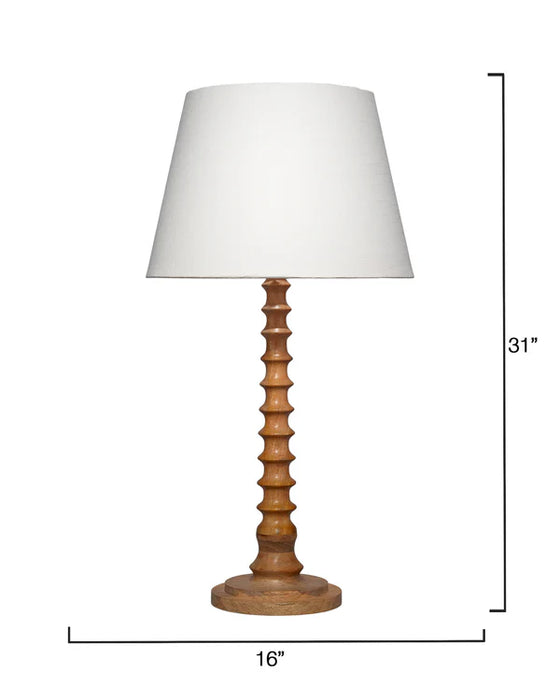 Jamie Young Company - Revolution Table Lamp in Natural - LS9REVOLUTNA - GreatFurnitureDeal
