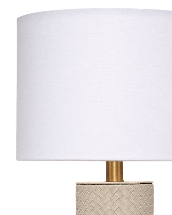 Jamie Young Company - Roman Table Lamp in Taupe - LS9ROMANTLGR - GreatFurnitureDeal