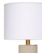 Jamie Young Company - Roman Table Lamp in Taupe - LS9ROMANTLGR - GreatFurnitureDeal