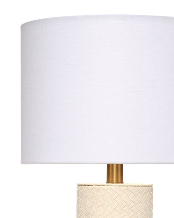Jamie Young Company - Roman Table Lamp in Cream - LS9ROMANTLWH - GreatFurnitureDeal
