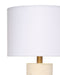 Jamie Young Company - Roman Table Lamp in Cream - LS9ROMANTLWH - GreatFurnitureDeal