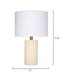 Jamie Young Company - Roman Table Lamp in Cream - LS9ROMANTLWH - GreatFurnitureDeal